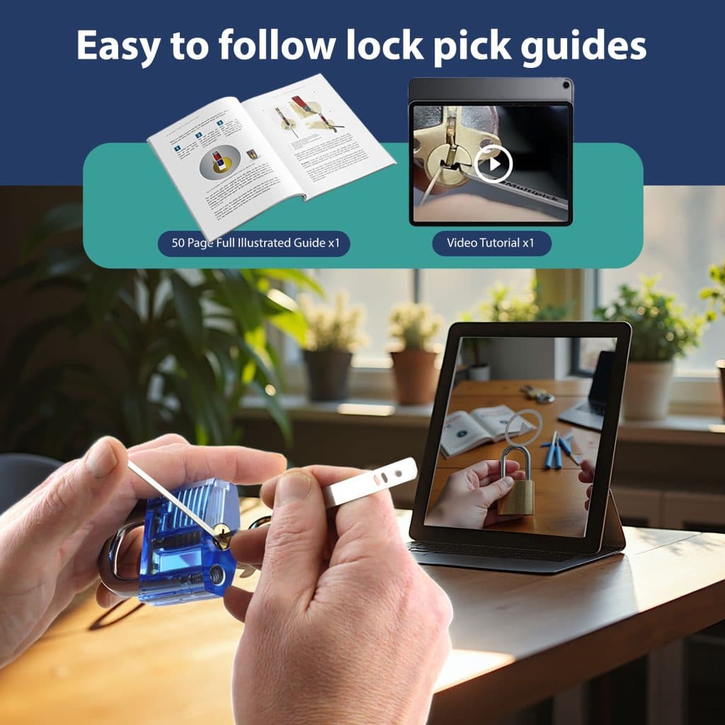 Lock picking demonstration