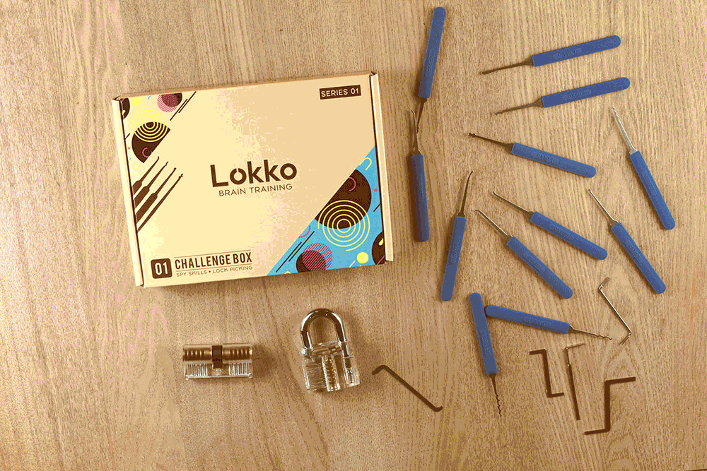 Lock picking demonstration